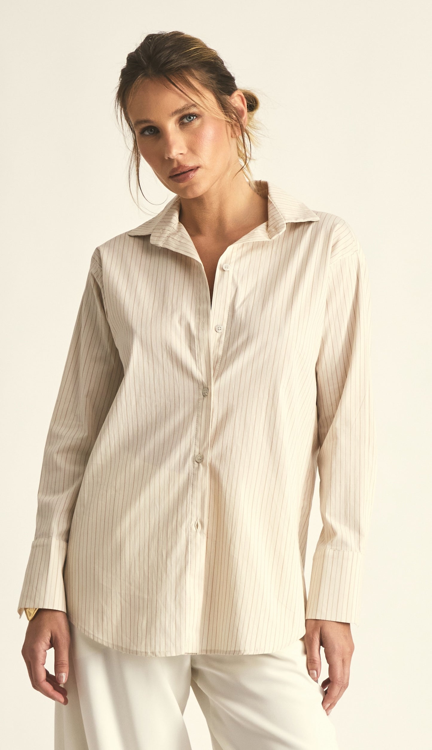 Camisa Elis Mocha