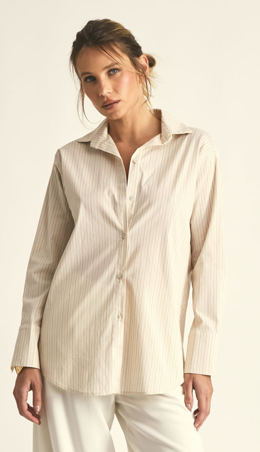 Camisa Elis Mocha