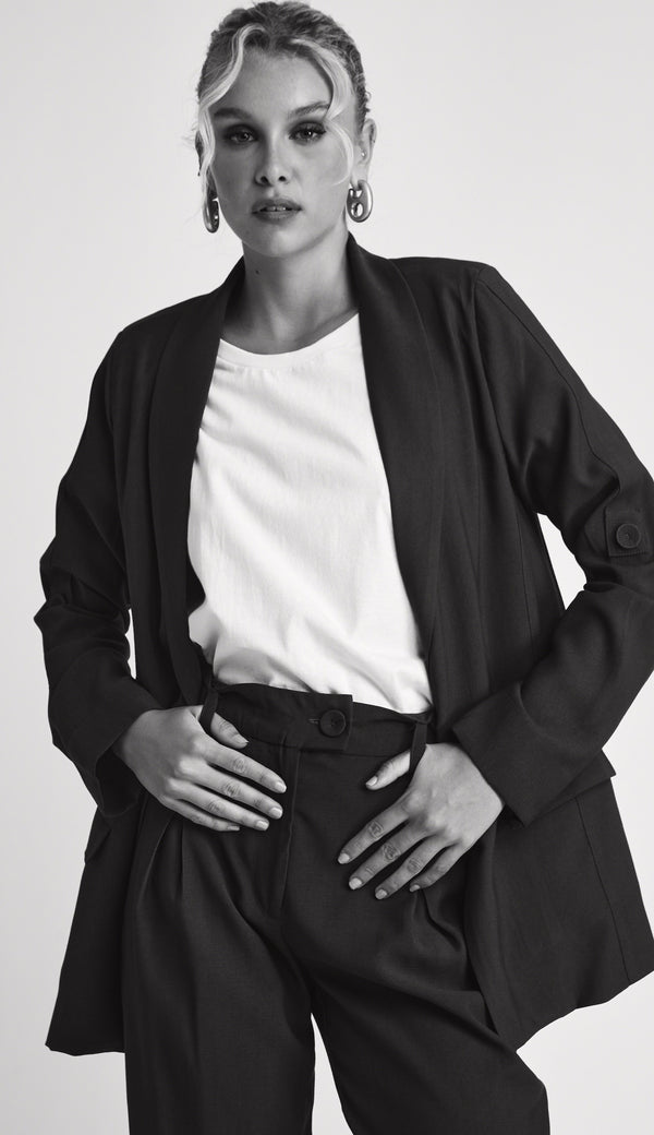 Blazer Alfaiataria Texturizada Cecília | Laguna