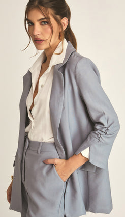 Blazer Caroline Cinza
