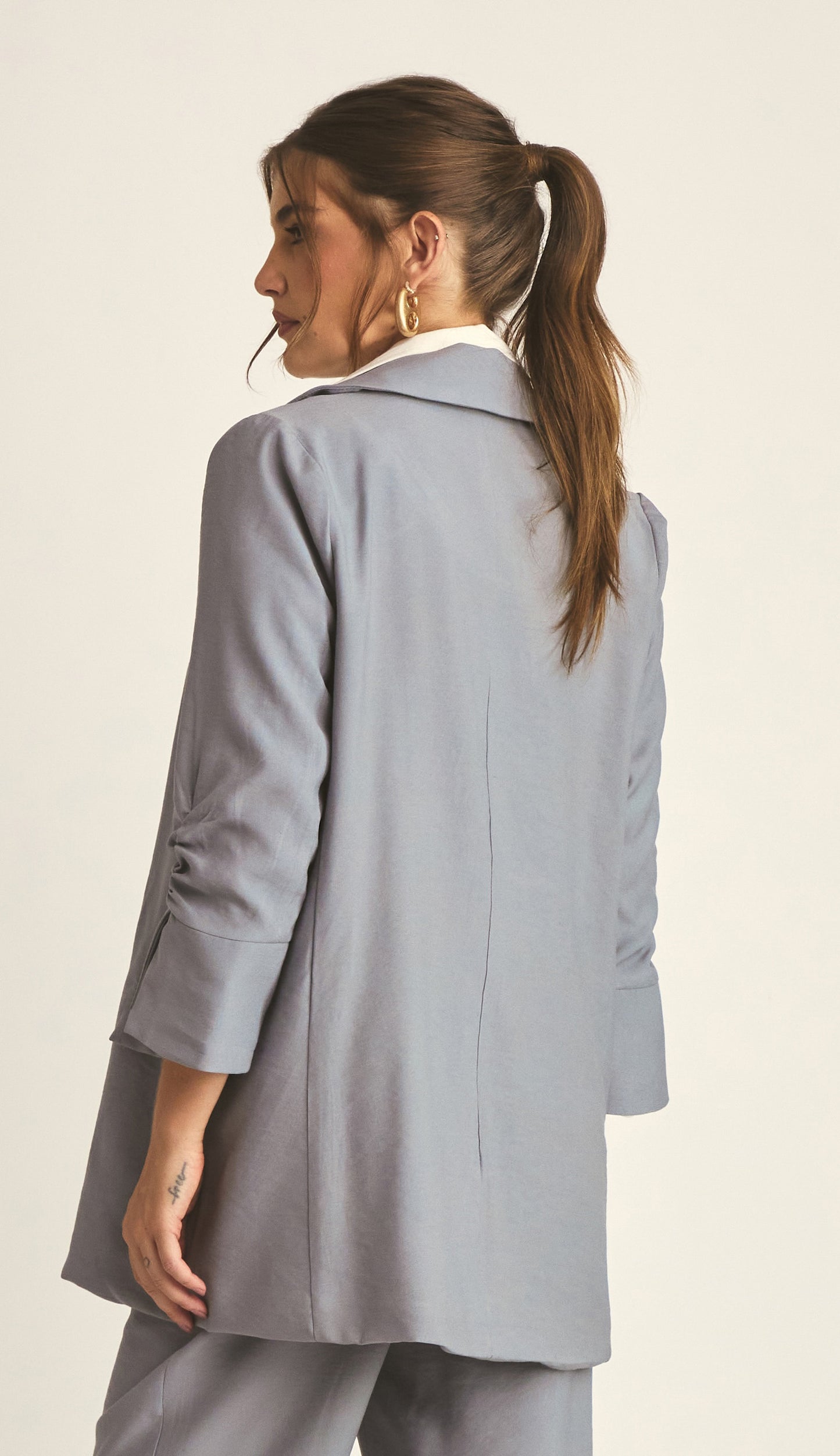 Blazer Caroline Cinza