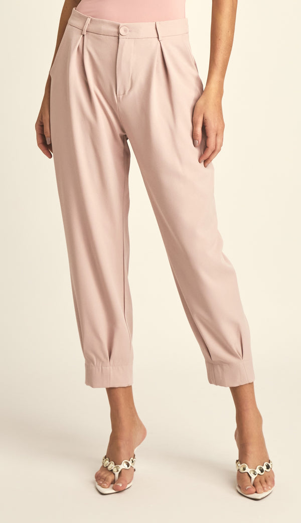 Calça Carrot Crepe Alfaiataria Clarissa | Laguna