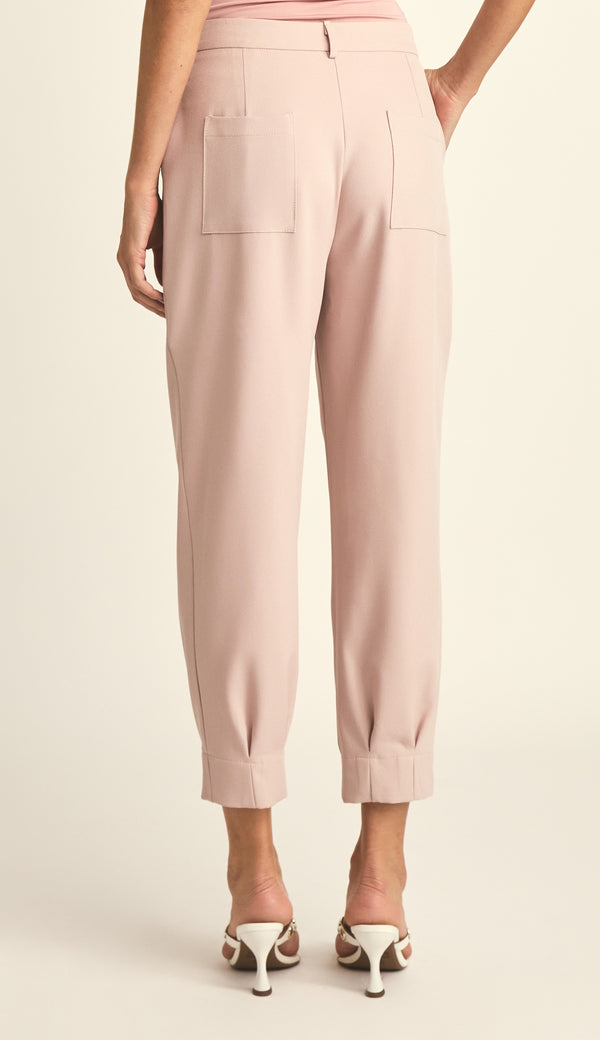 Calça Carrot Crepe Alfaiataria Clarissa | Laguna