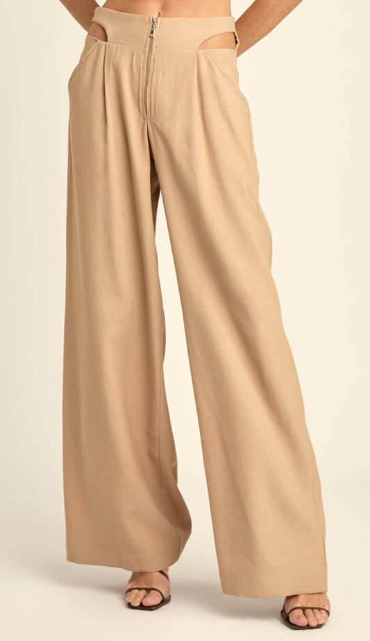Calça Pantalona Poliviscose Desireè | Laguna