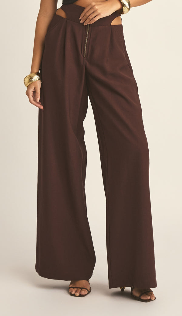 Calça Pantalona Poliviscose Desireè | Laguna