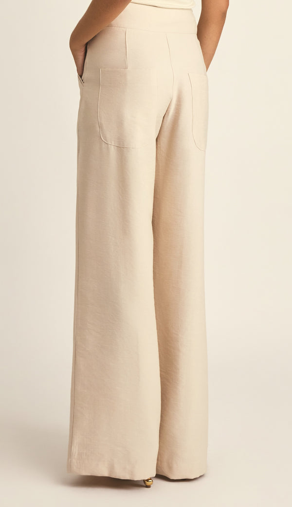 Calça Pantalona Poliviscose Desireè | Laguna
