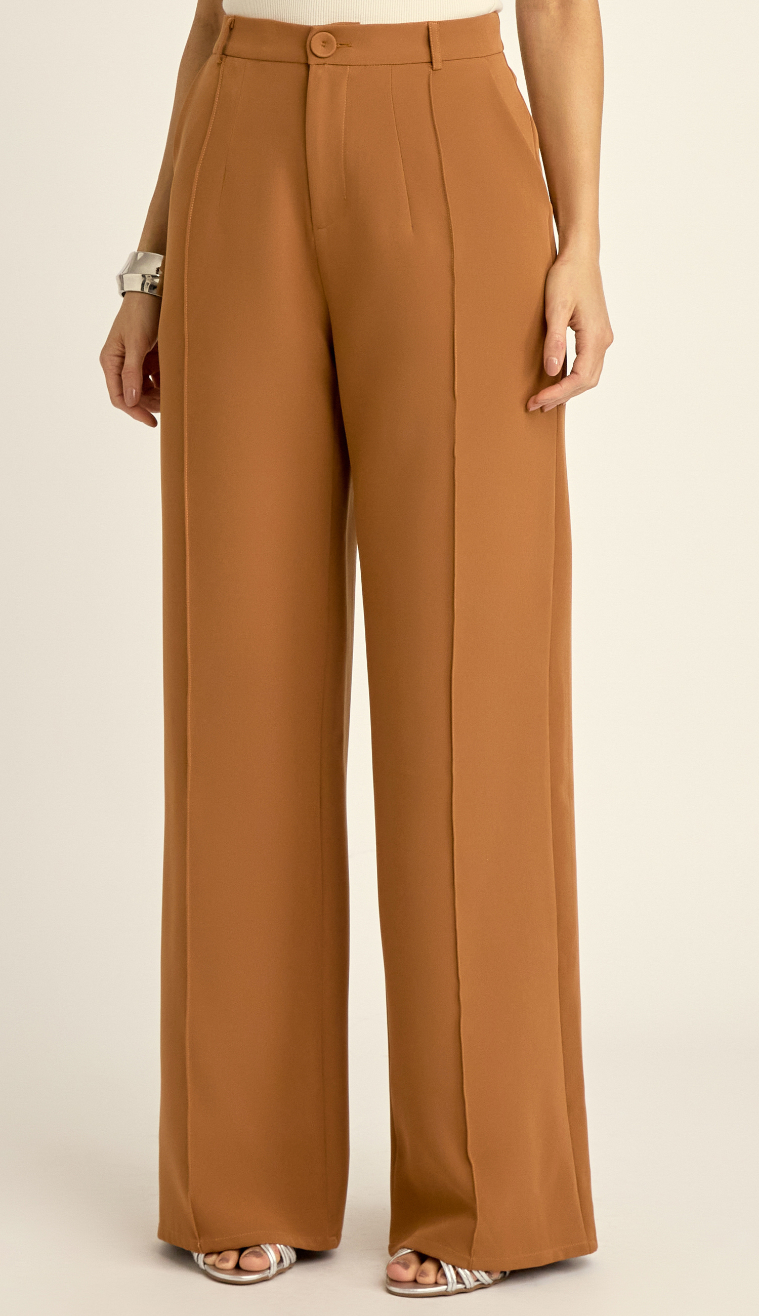 Calça Wide Alfaiataria Fátima | Laguna