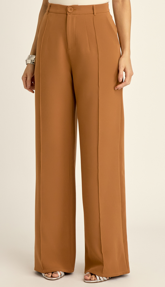 Calça Wide Alfaiataria Fátima | Laguna