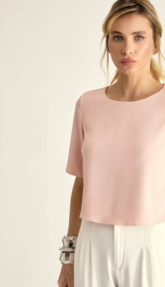 Blusa Gabrielle Rosa