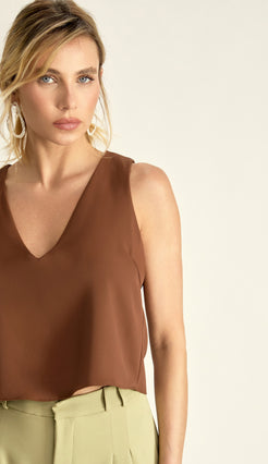 Blusa Cibele Marrom