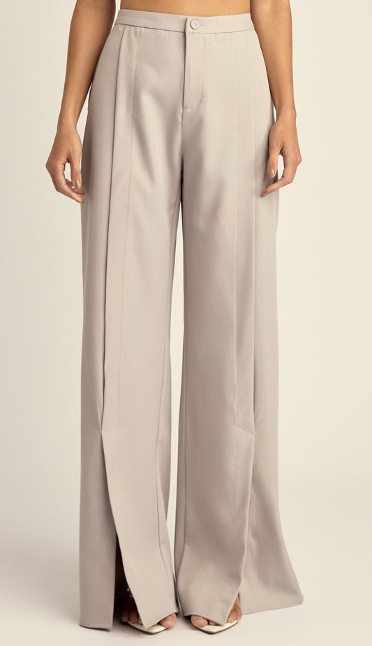 Calça Wide Crepe Alfaiataria Luciana | Laguna