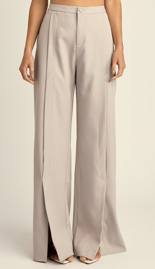 Calça Wide Crepe Alfaiataria Luciana | Laguna