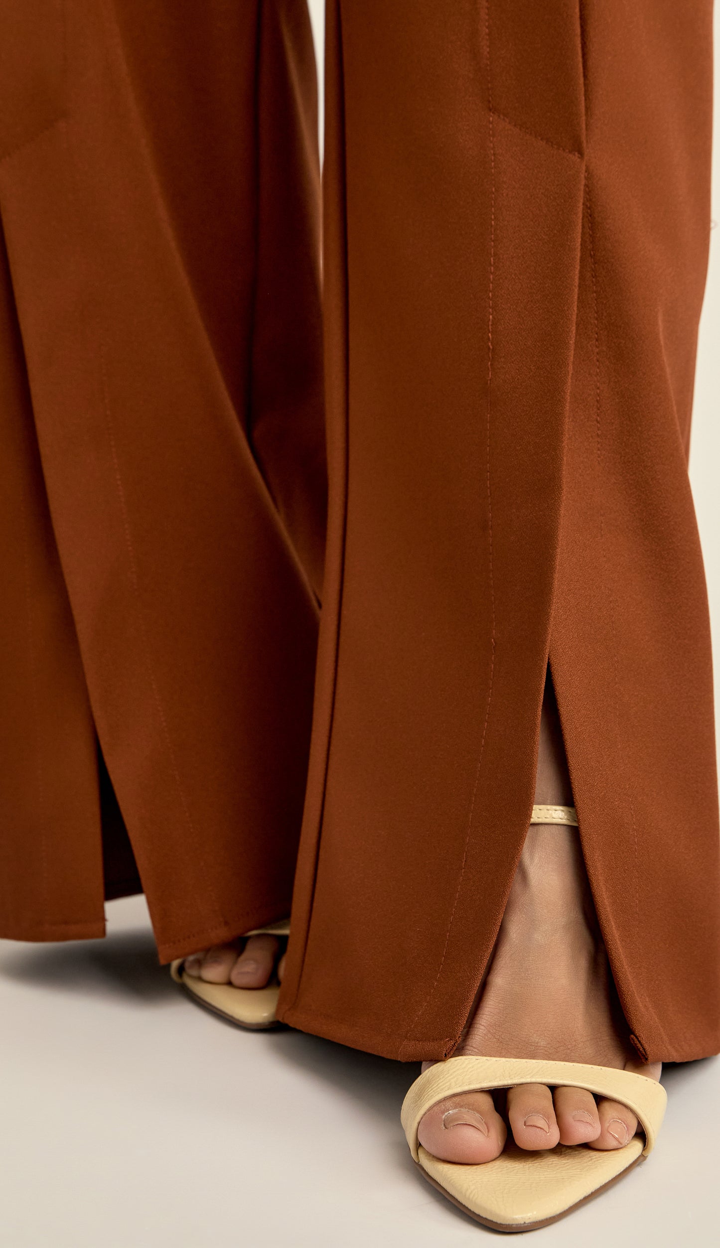 Calça Wide Crepe Alfaiataria Luciana | Laguna