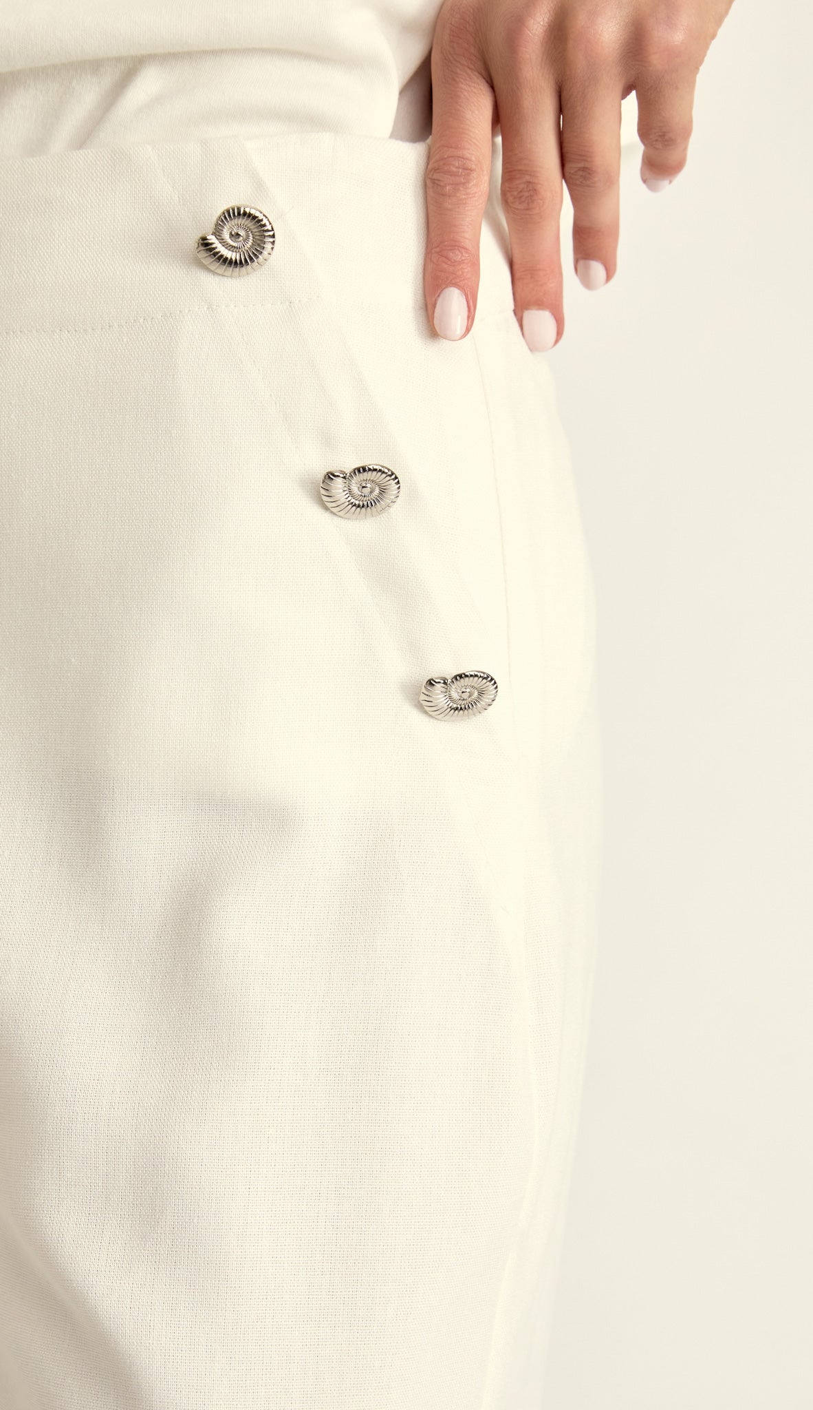 Calça Mayara Off White