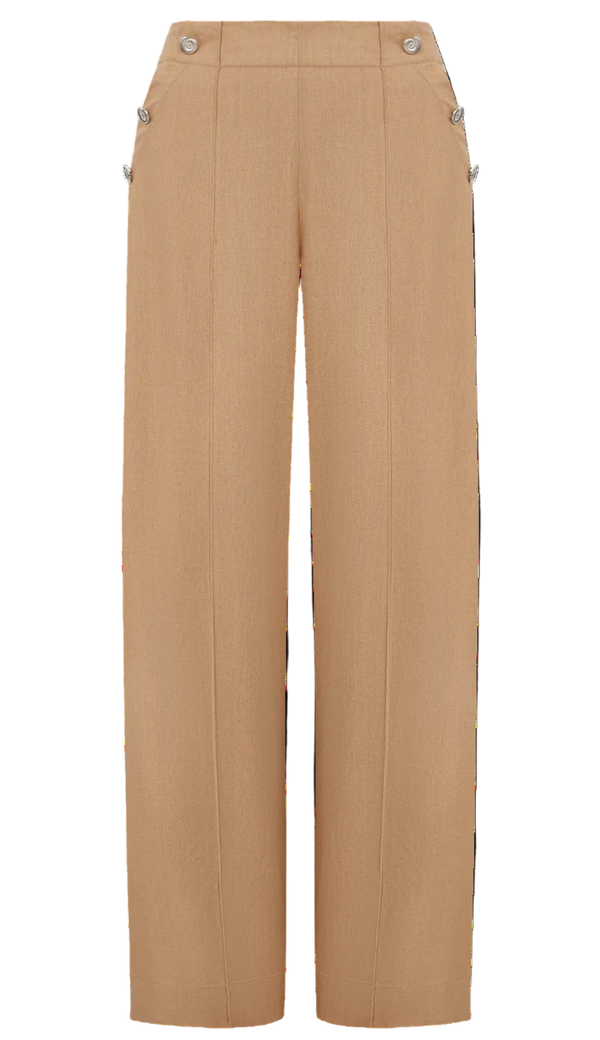Calça Linho Mayara Caqui | Laguna