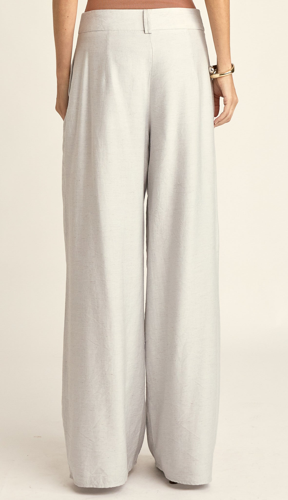 Calça Viscolinho Texturizado Germana | Laguna