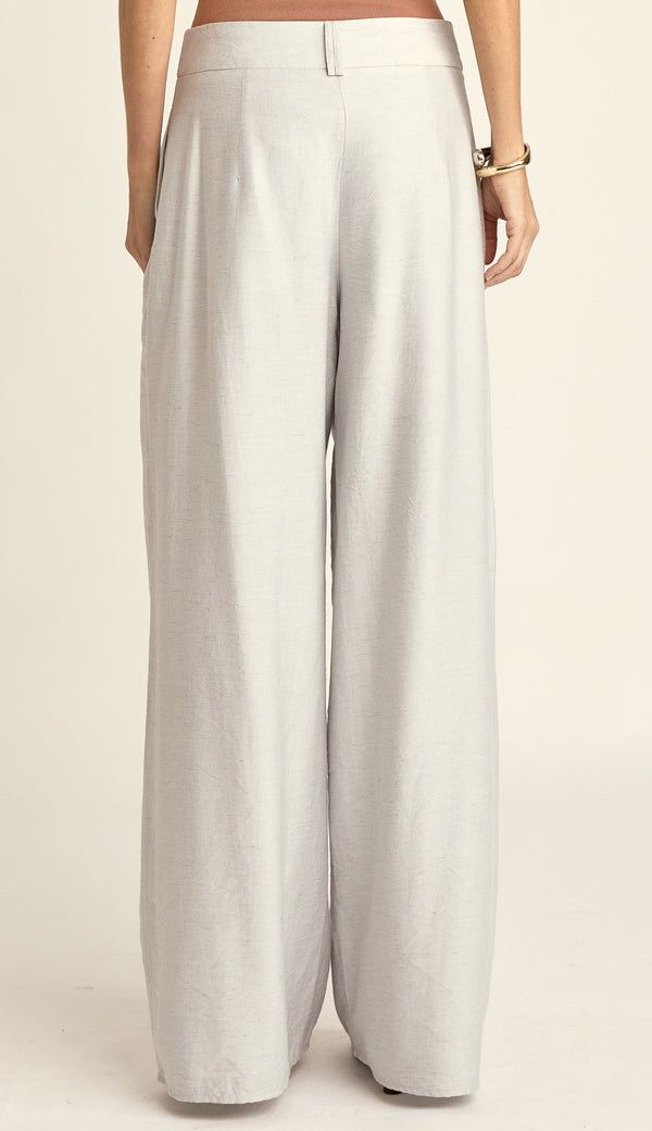 Calça Viscolinho Texturizado Germana | Laguna