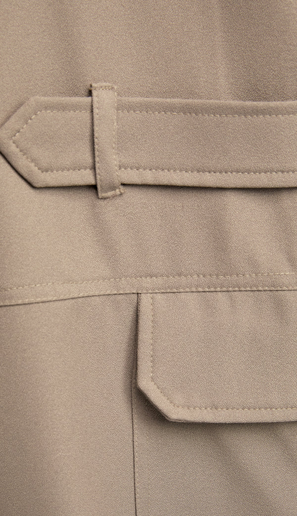 Calça Cargo Alfaiataria Balloon Lia Cinza | Laguna