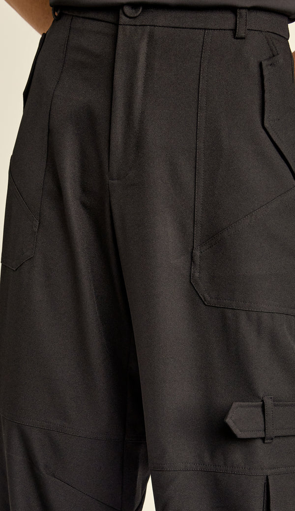 Calça Cargo Alfaiataria Balloon Lia Preto | Laguna