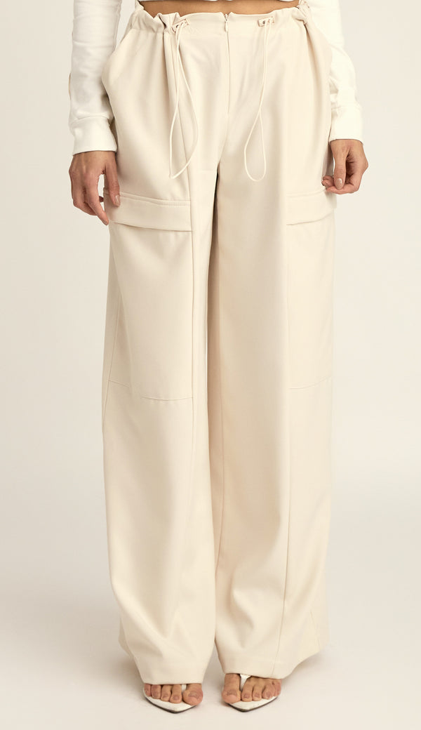 Calça Wide Cargo Alfaiataria Karol | Laguna