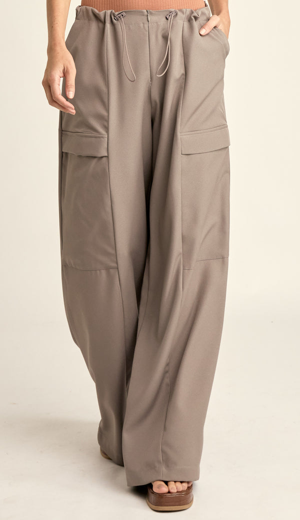 Calça Wide Cargo Alfaiataria Karol | Laguna