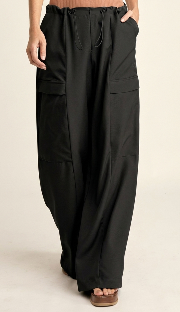Calça Wide Cargo Alfaiataria Karol | Laguna