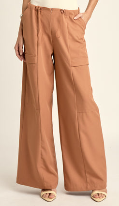 Calça Wide Cargo Alfaiataria Karol | Laguna