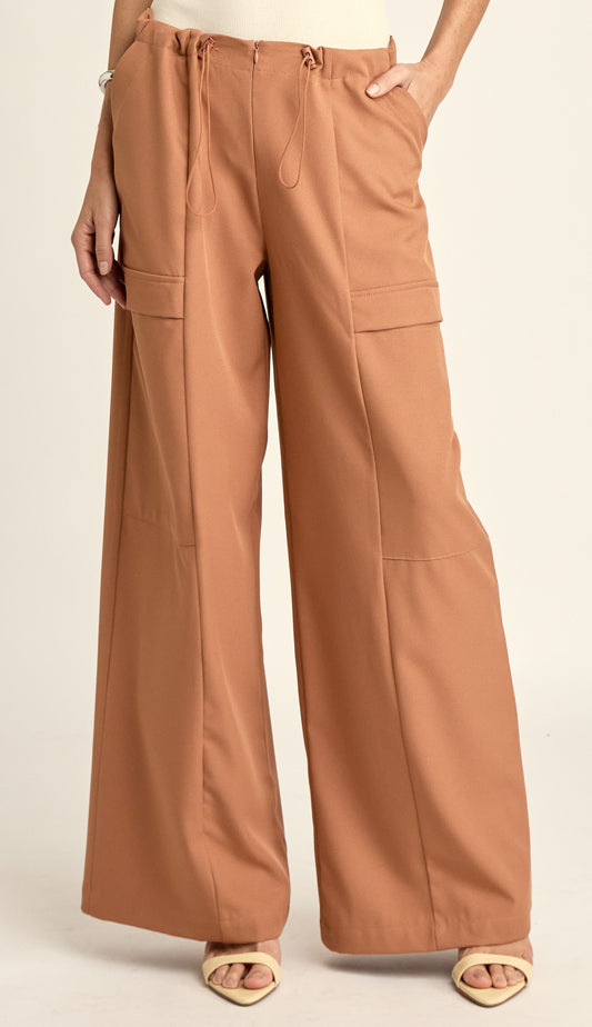 Calça Wide Cargo Alfaiataria Karol | Laguna