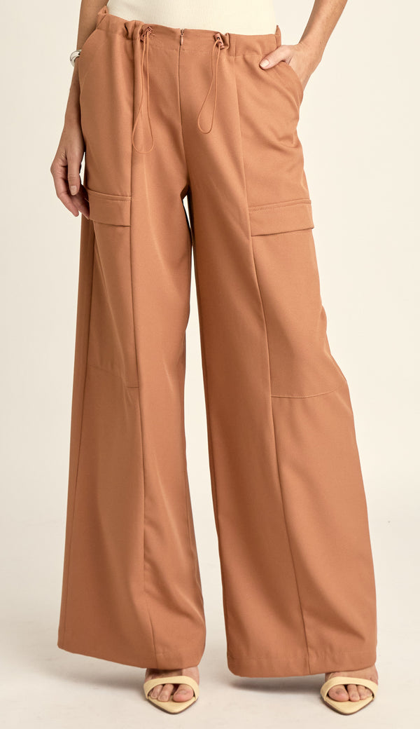 Calça Wide Cargo Alfaiataria Karol | Laguna