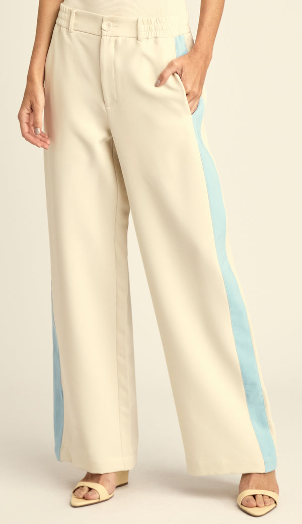 Calça Alfaiataria Esportiva Kimmy Chantilly | Laguna
