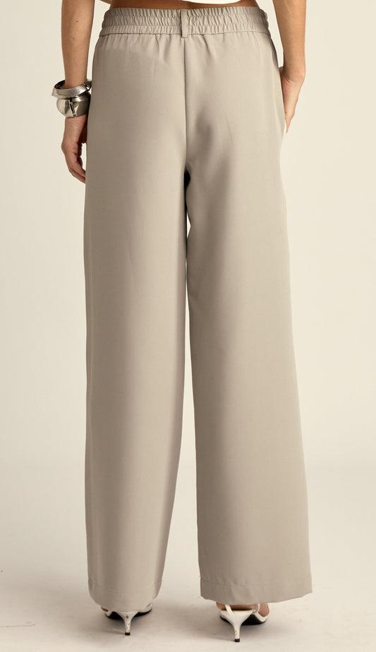 Calça Alfaiataria Esportiva Kimmy Cinza | Laguna