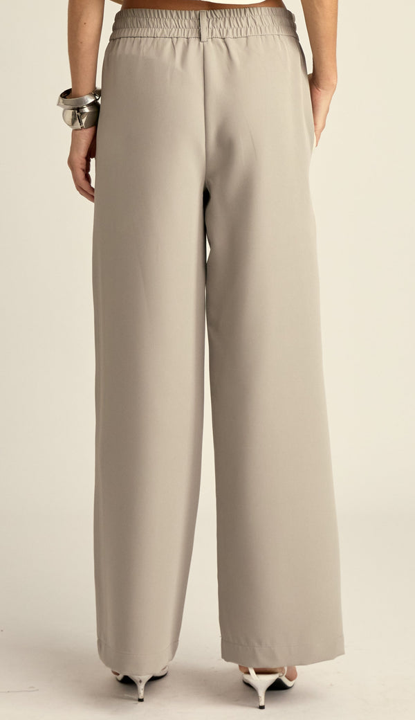 Calça Alfaiataria Esportiva Kimmy Cinza | Laguna