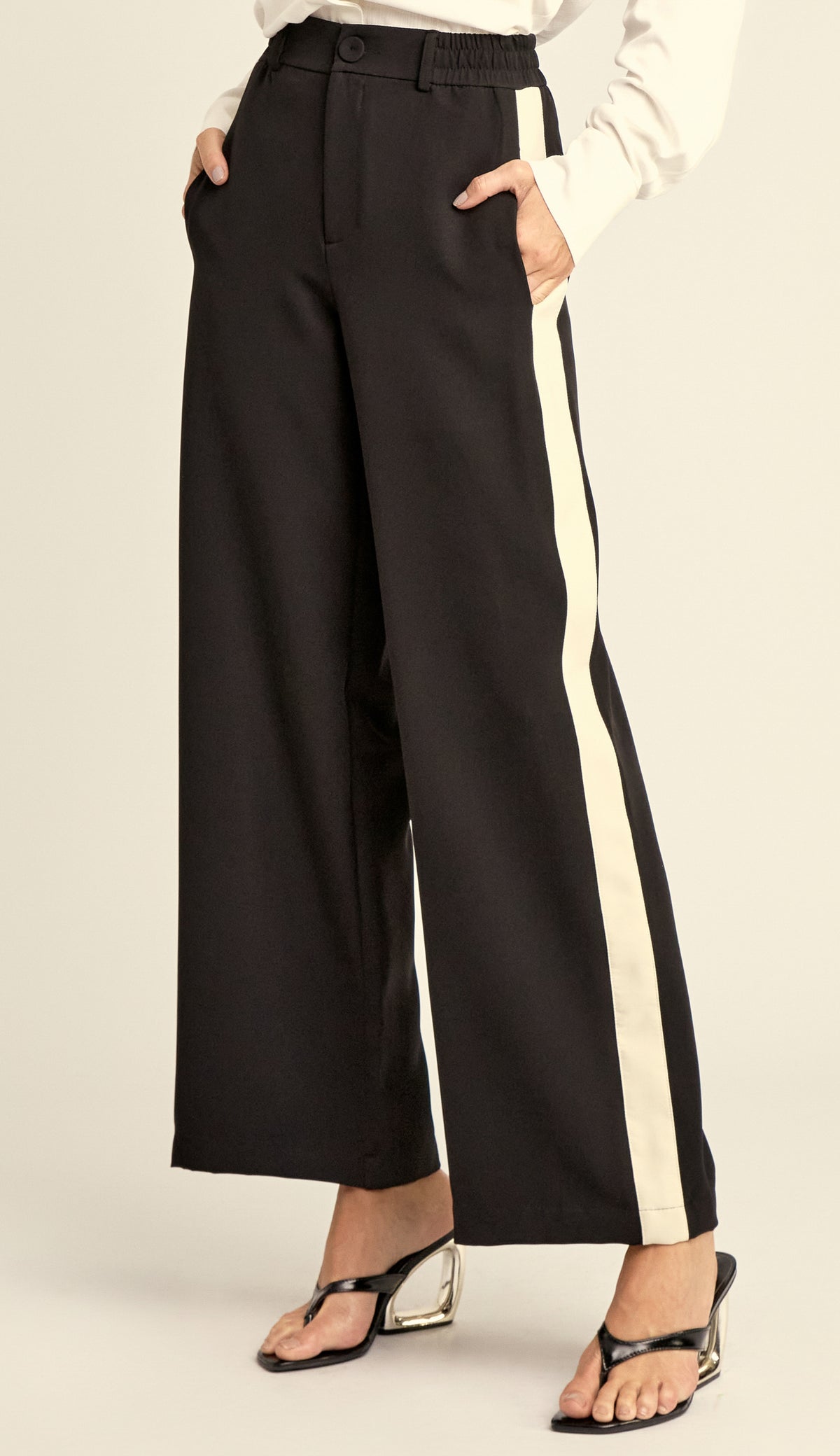 Calça Alfaiataria Esportiva Kimmy Preto | Laguna