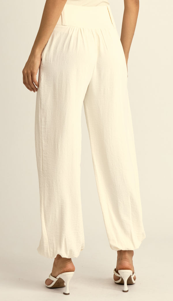 Calça Aladim Alfaiataria Liocel Karine Off White | Laguna