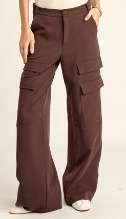Calça Wide Cargo Kamilly | Laguna