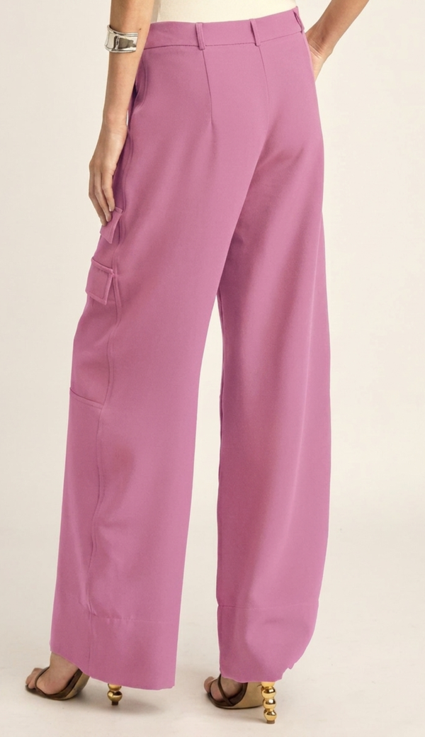 Calça Wide Cargo Kamilly | Laguna