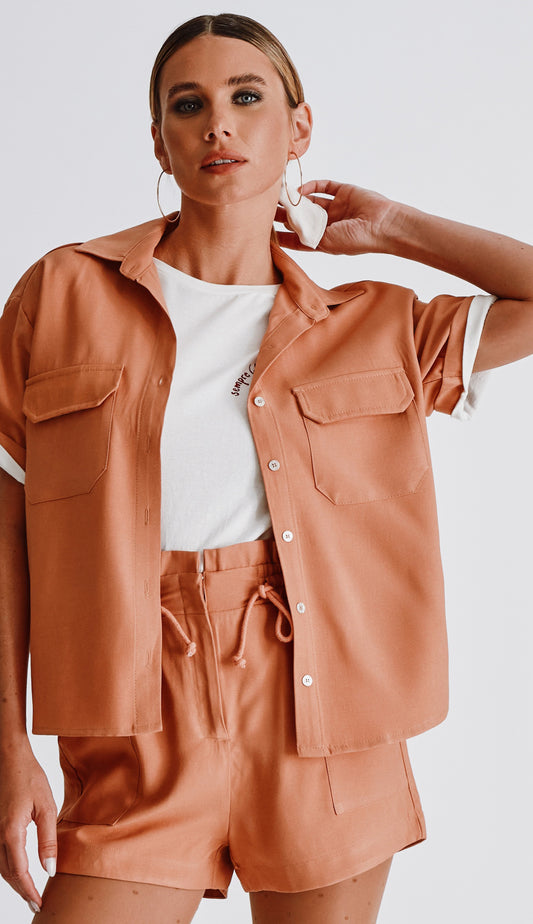 Conjunto Darcy Caramelo