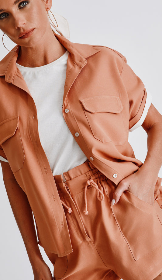 Conjunto Darcy Caramelo