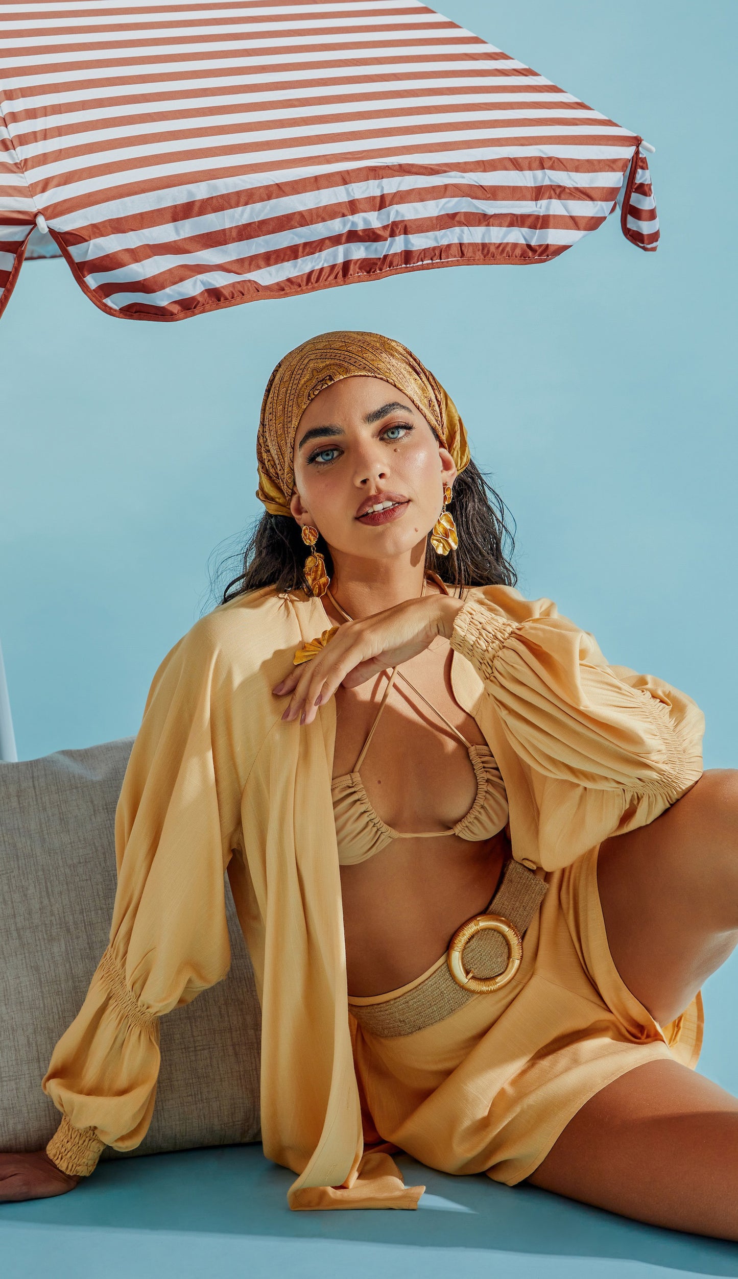 Conjunto Vivian Amarelo