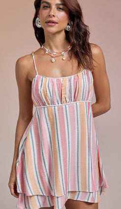 Vestido Blake Listrado