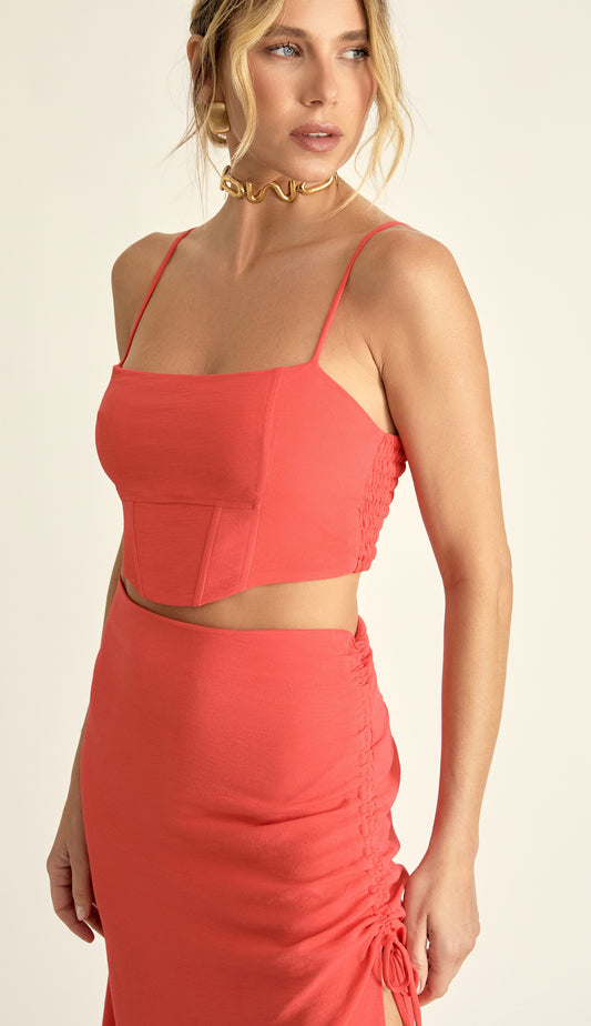 Conjunto Onora Cereja