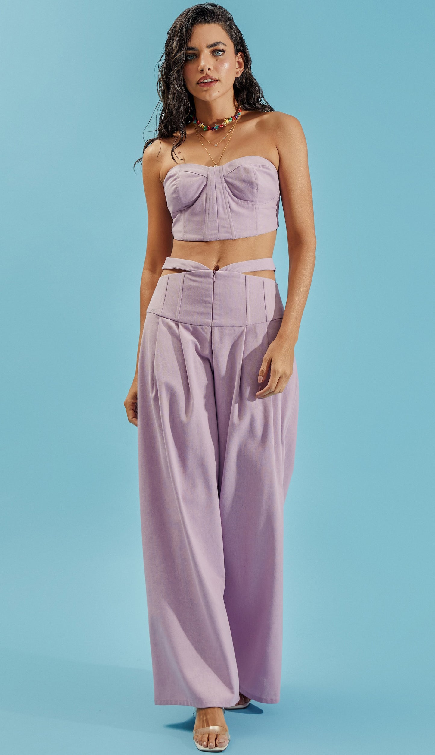 Conjunto Turquia Lilás