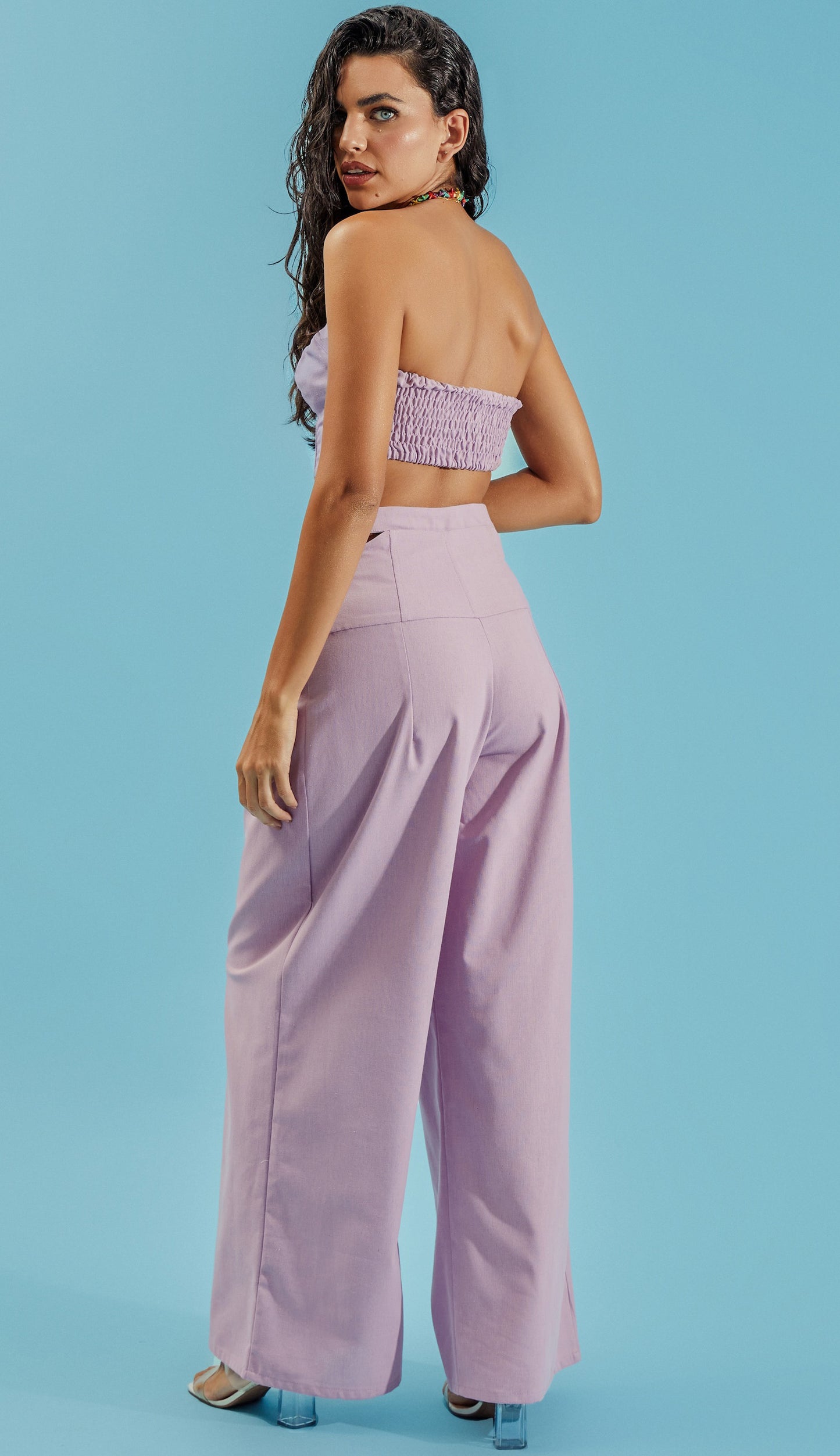 Conjunto Turquia Lilás