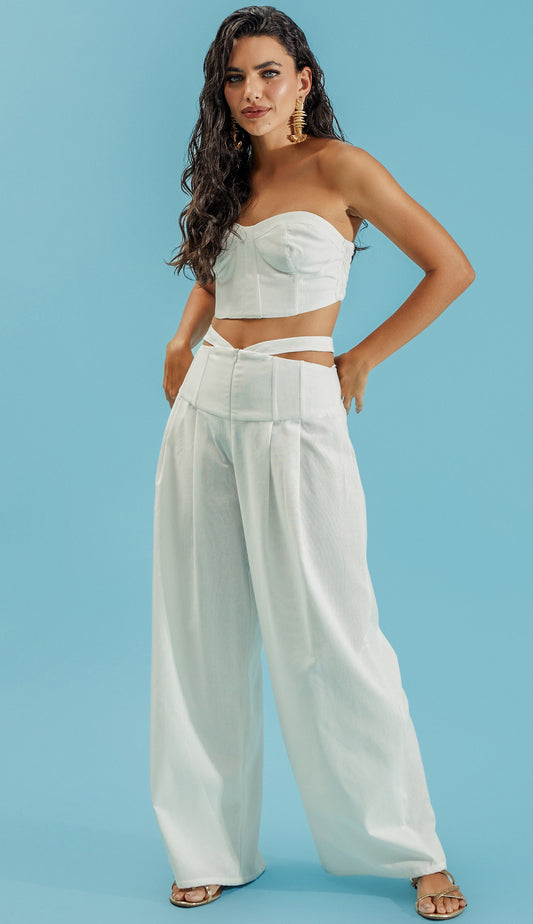 Conjunto Turquia Off White