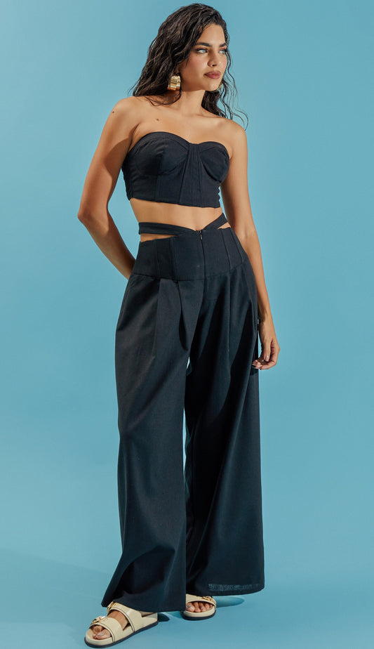 Conjunto Turquia Preto