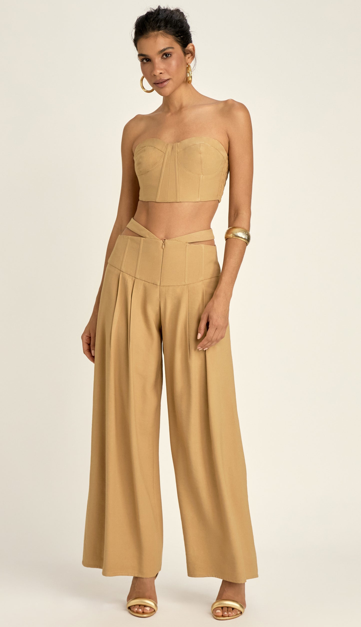 Conjunto Turquia Caqui