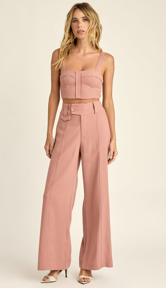 Conjunto Alfaiataria Linho Doce Rosê | Laguna