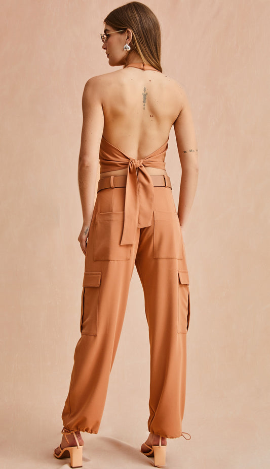 Conjunto Charlotte Caqui