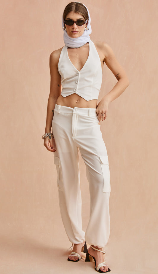 Conjunto Charlotte Off White
