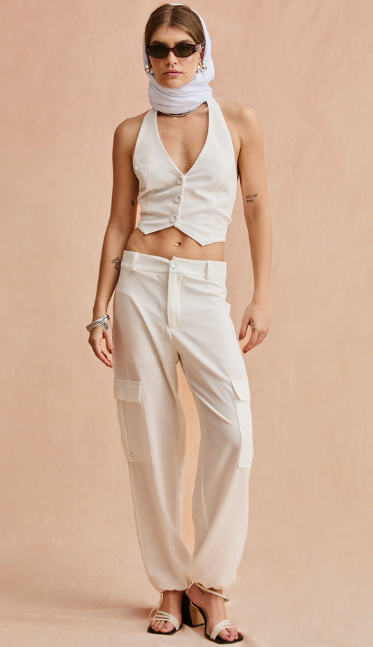 Conjunto Charlotte Off White